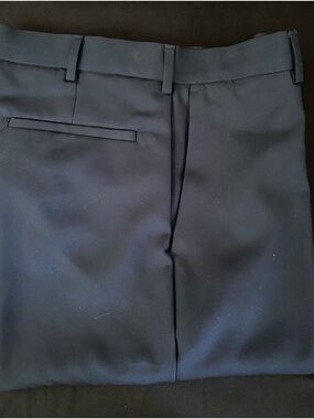 Ben Hogan Men's Dark Navy Dress Pants - Tailored Front Item# BH114